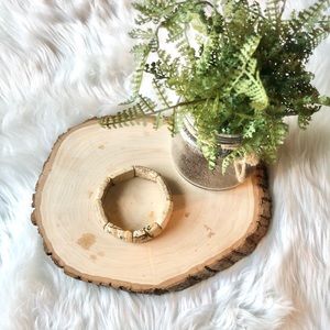 Brown Jasper Genuine Natural Stone Bead Bracelet